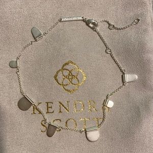 Kendra Scott Tabi Anklet Bright Silver